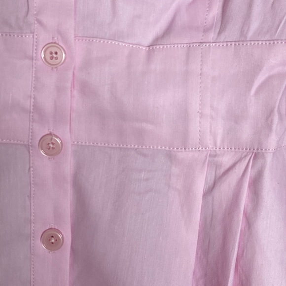 J.CREW Stretch viscose blend button-front midi dress - Picture 7 of 9